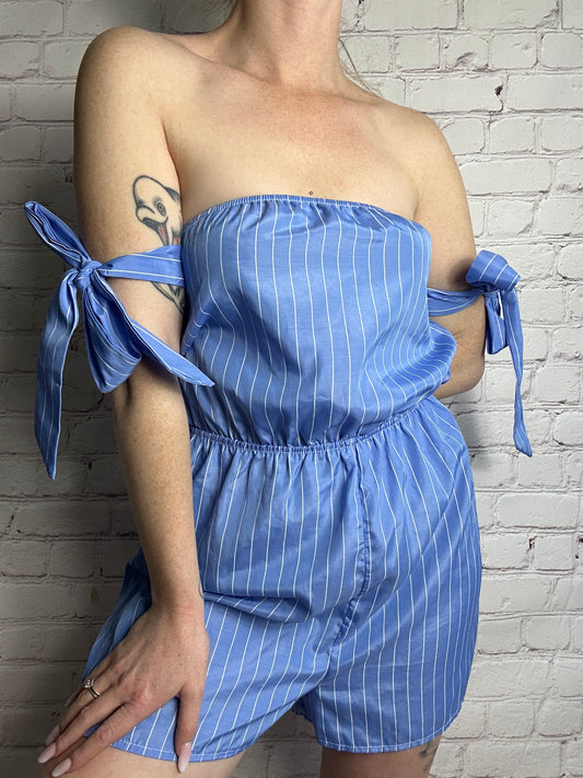 Tuta playsuit gessata tg.M