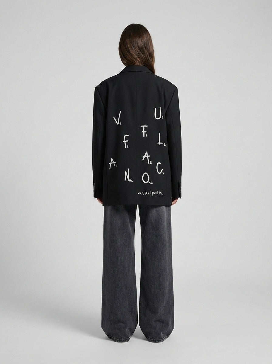 Blazer doppiopetto ‘unisci i puntini’