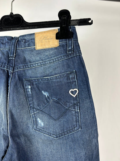 Jeans skinny Please vita alta tg.XS
