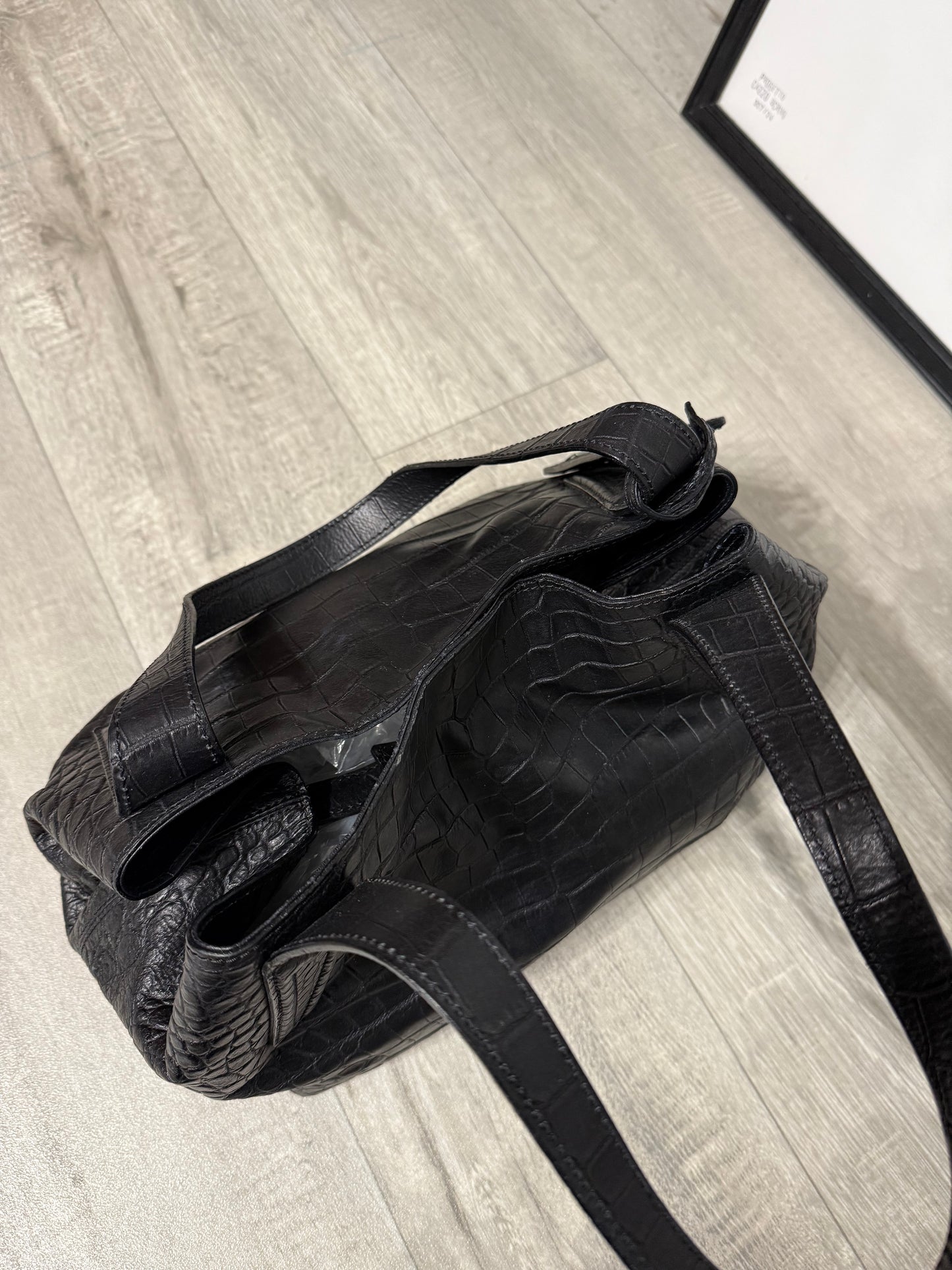 Borsa in pelle stampa cocco Max Mara