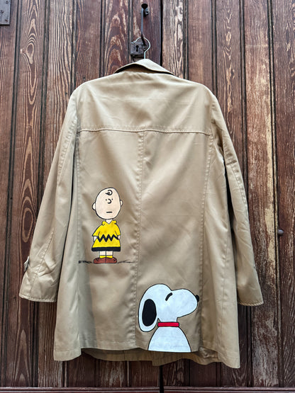 Trench doppiopetto ‘Charlie & Snoopy’
