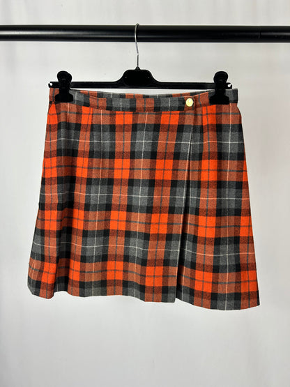 Minigonna tartan vintage tg.M