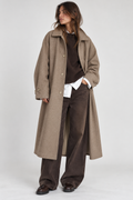 Cappotto spigato - Trench Vintage Reversibile
