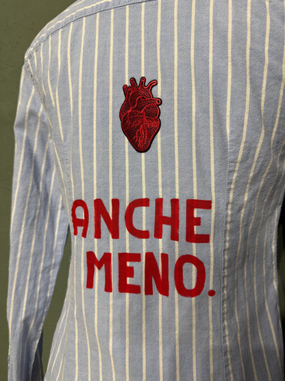 Camicia righe ‘Anche Meno’ tg.S