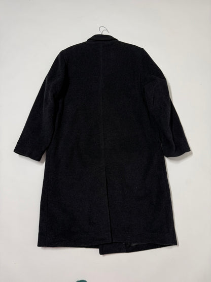 Cappotto monopetto 100% lana vergine Hugo Boss antracite