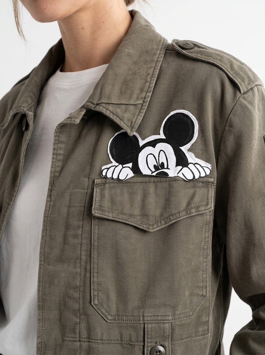 Giacca militare ‘Mickey Mouse’