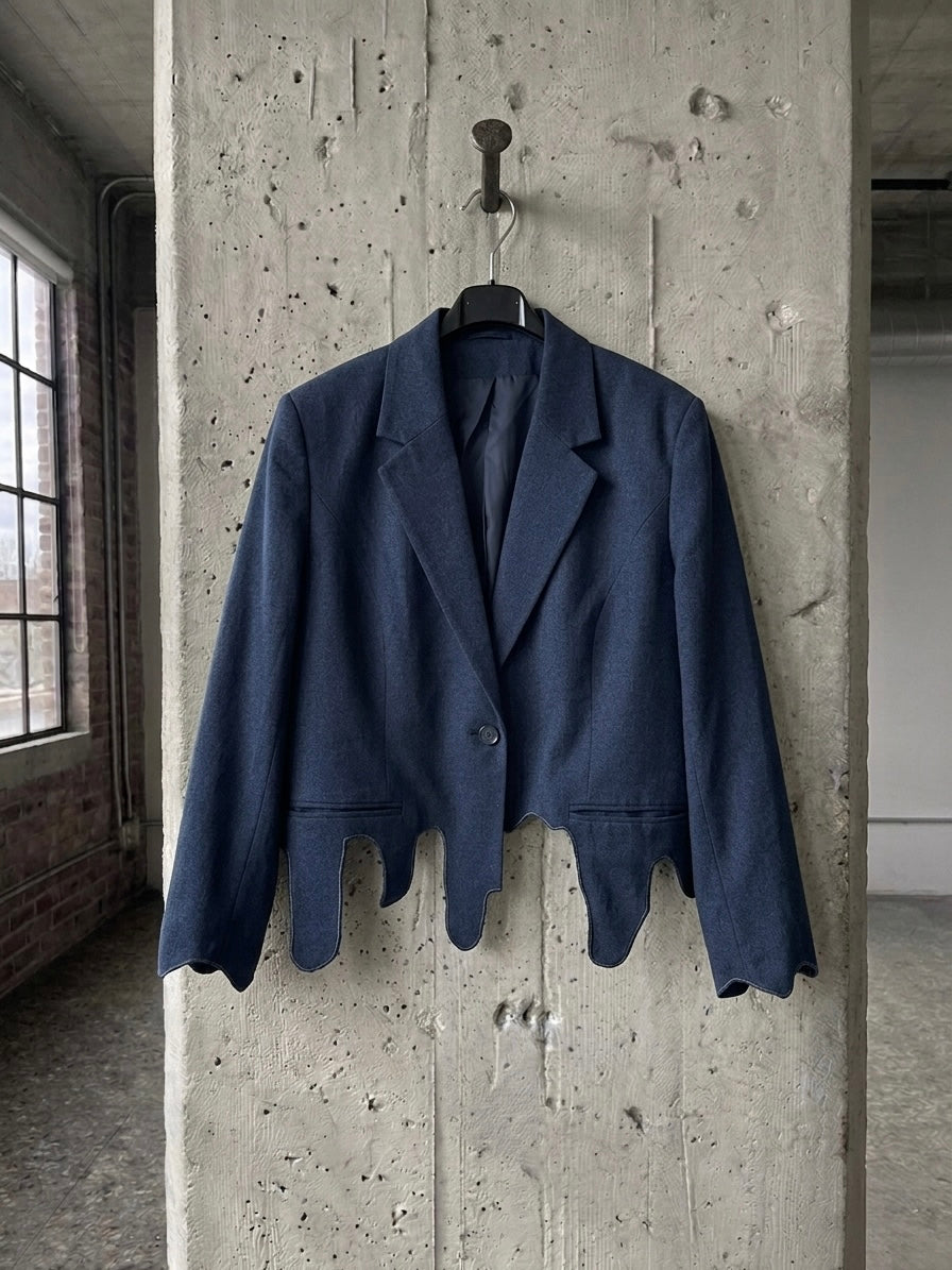 Blazer vintage ‘octopus’ handmade