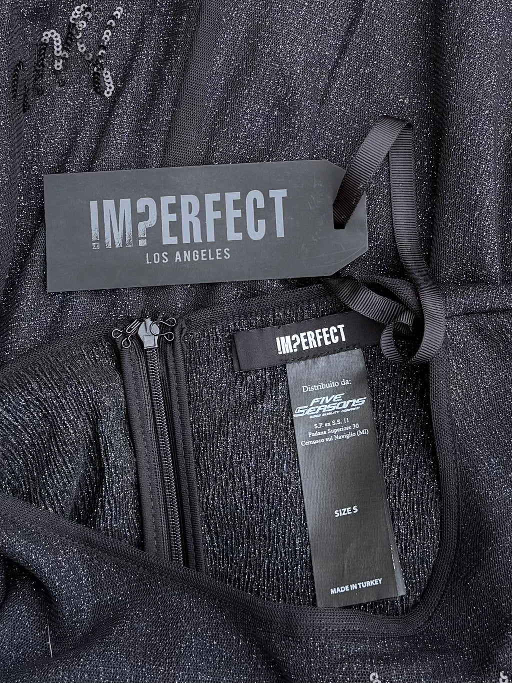 Tutina !M?ERFECT lurex scritte