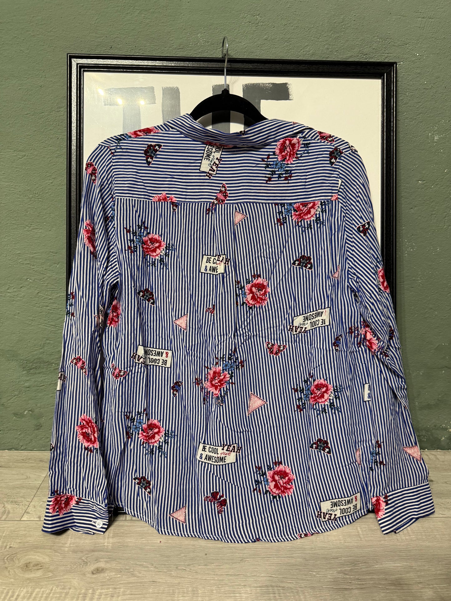 Camicia righe fantasia