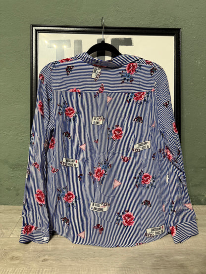Camicia righe fantasia