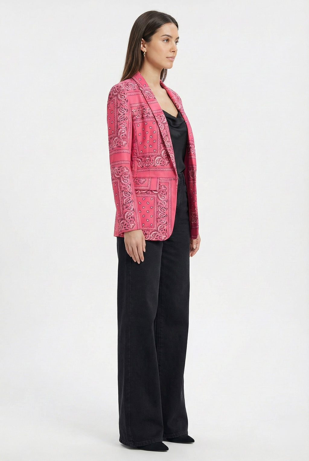 Blazer fantasia paisley