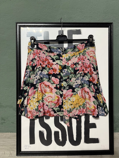 Minigonna fiori Zara