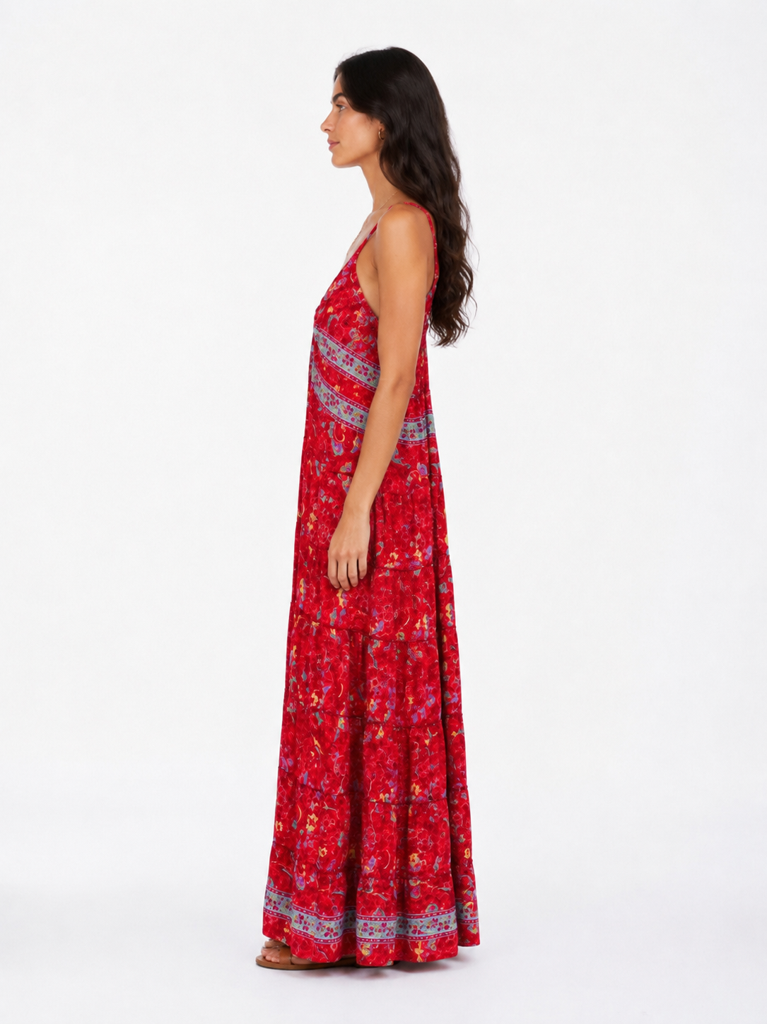 Abito fantasia indiana bohemian style 70% seta
