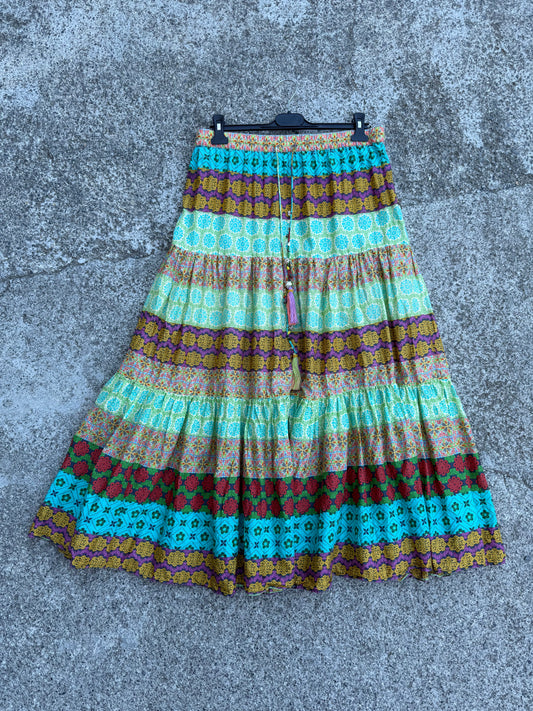 Maxi gonna fantasia Zara tg.L