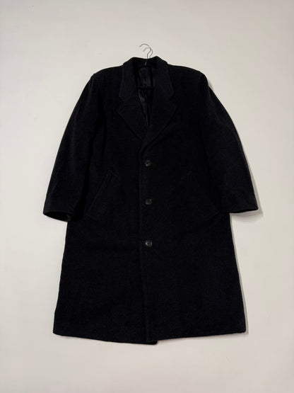Cappotto monopetto 100% lana vergine Hugo Boss antracite