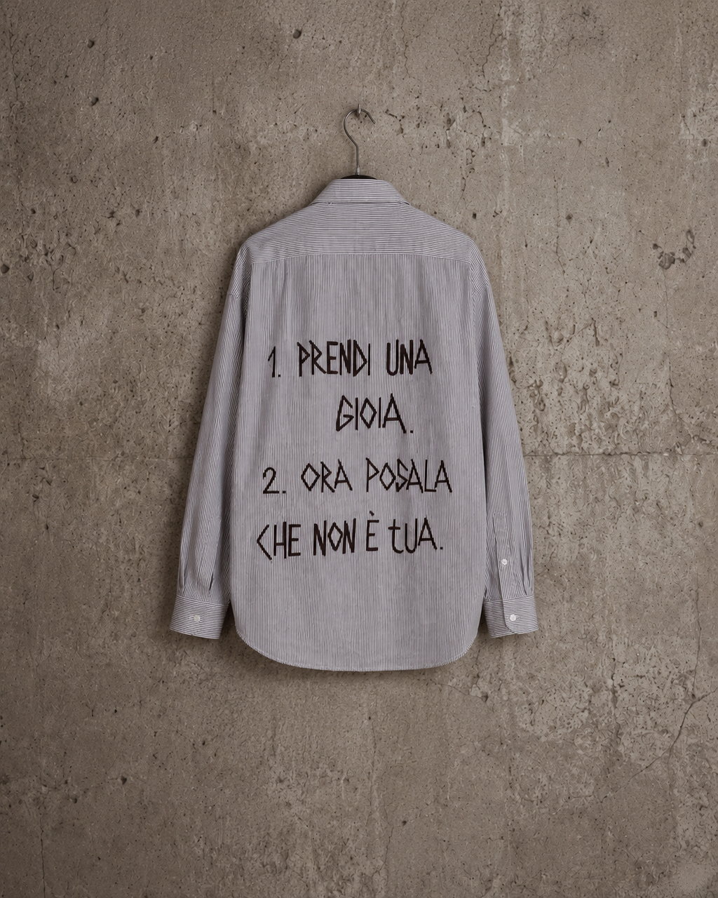 Camicia righe ‘una gioia’