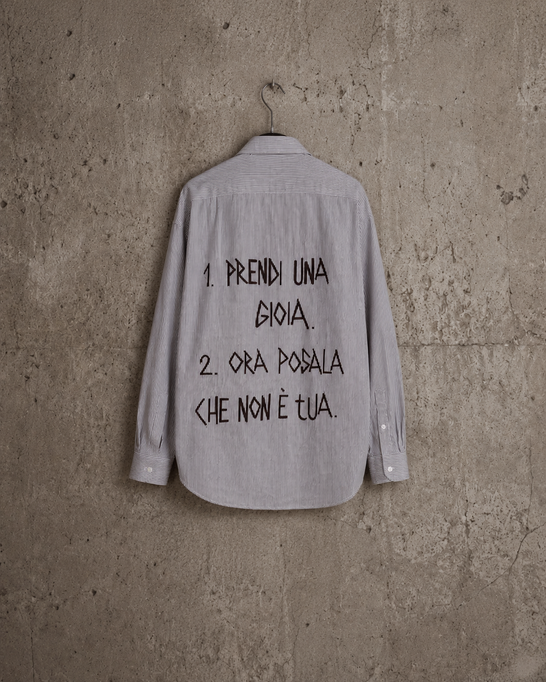Camicia righe ‘una gioia’