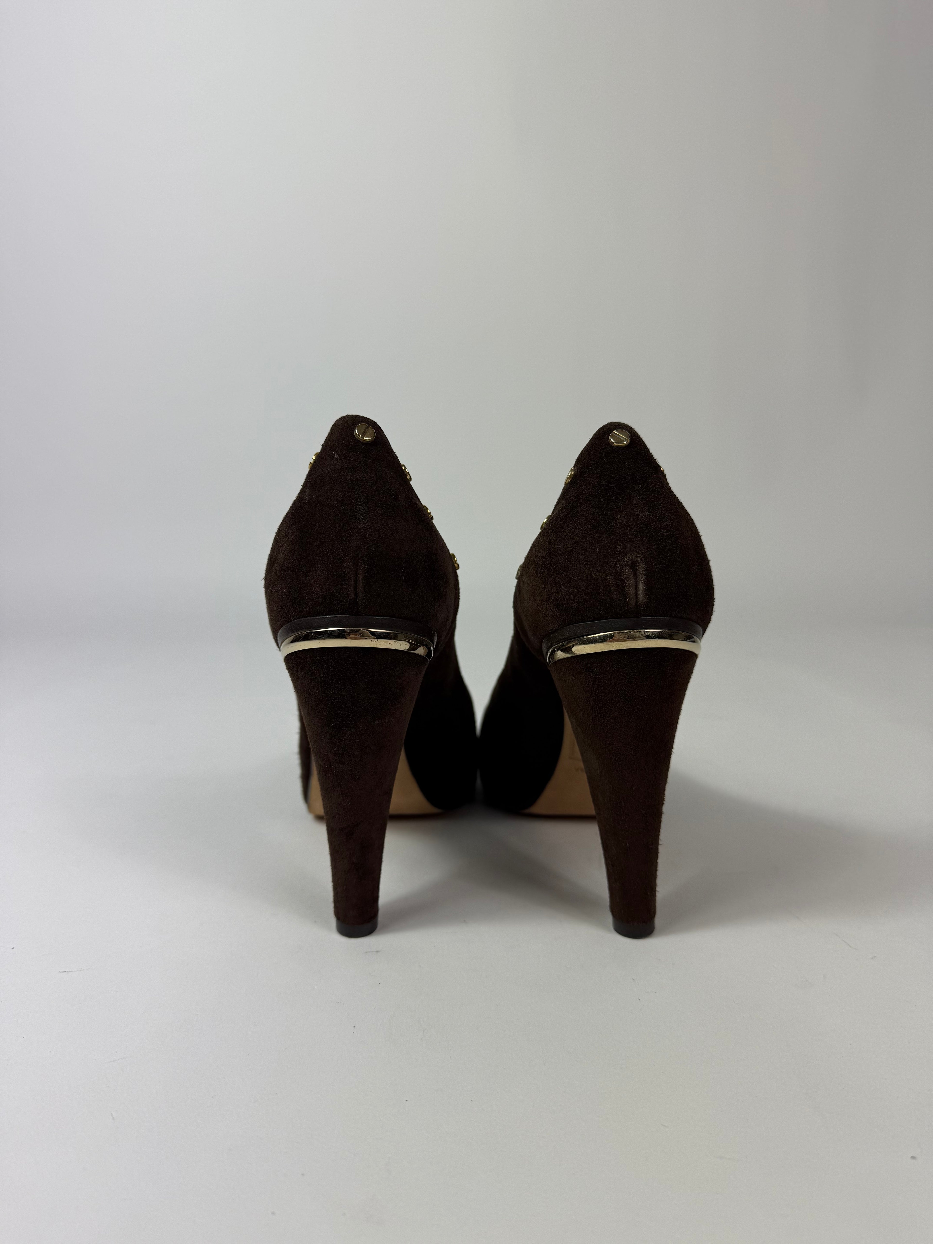 Tacco suede Dsquared2 n.40