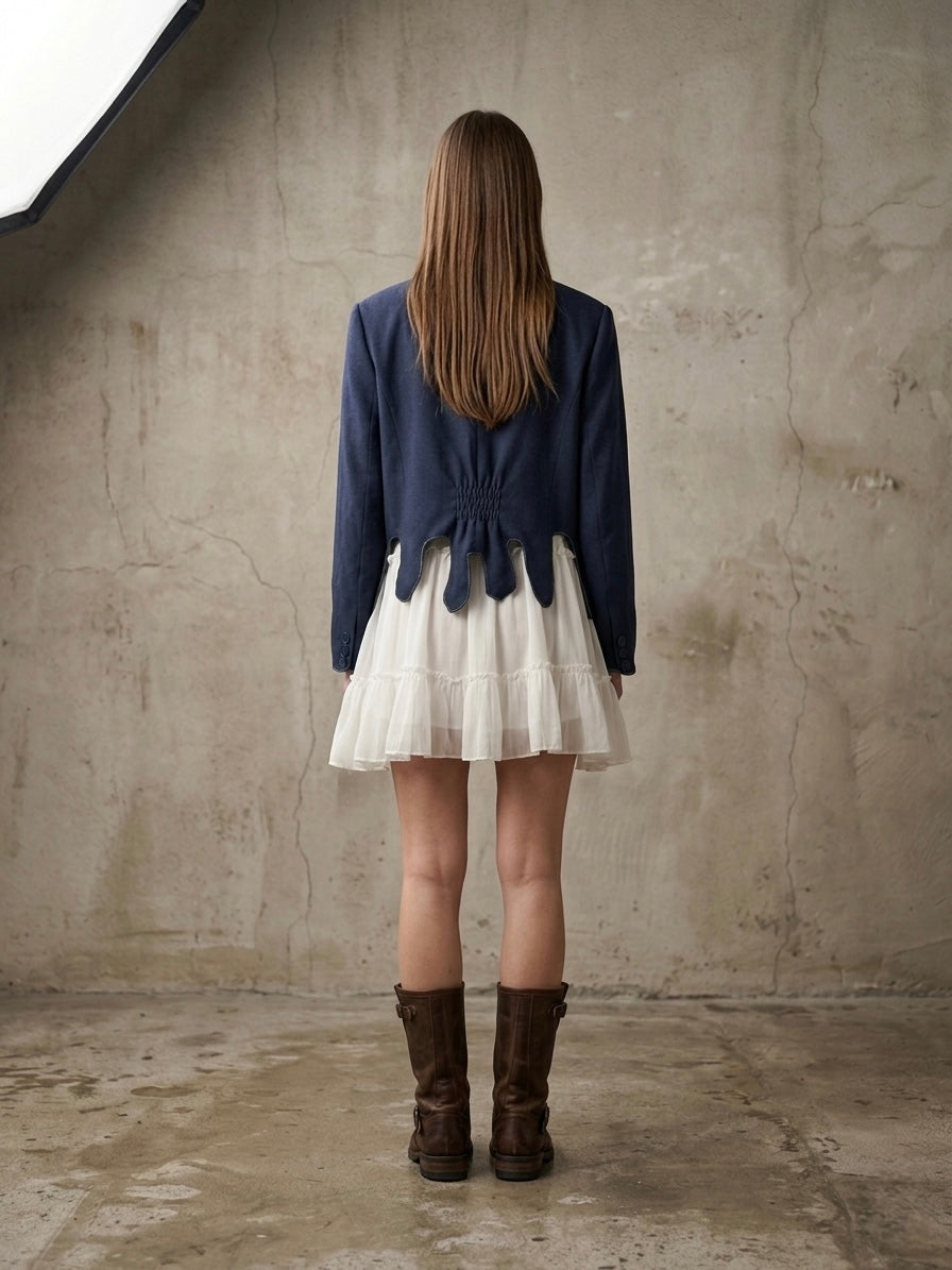 Blazer vintage ‘octopus’ handmade