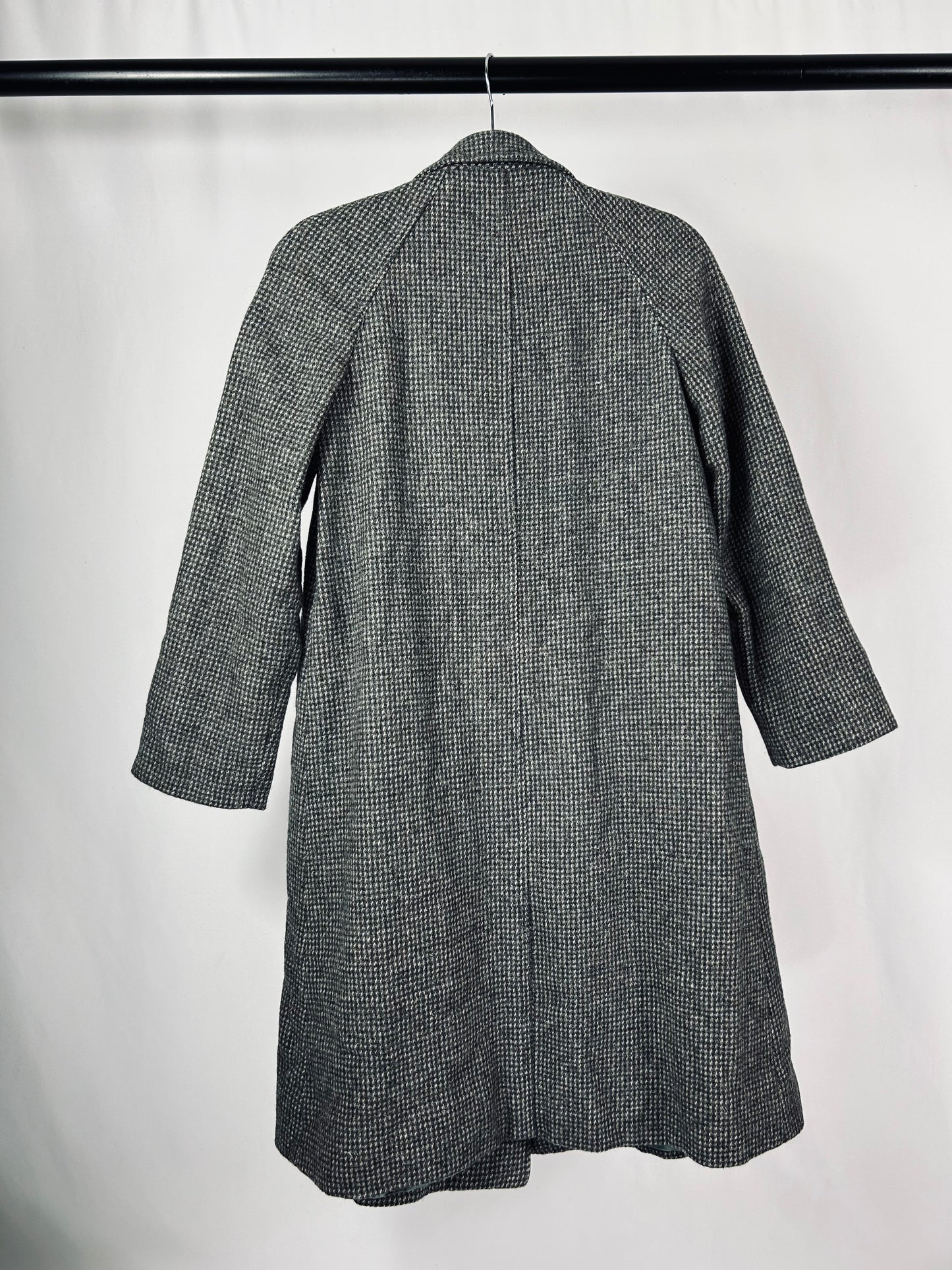 Cappotto monopetto pied de poule tg.S