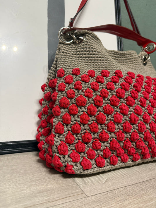 Borsa crochet uncinetto con tracolla