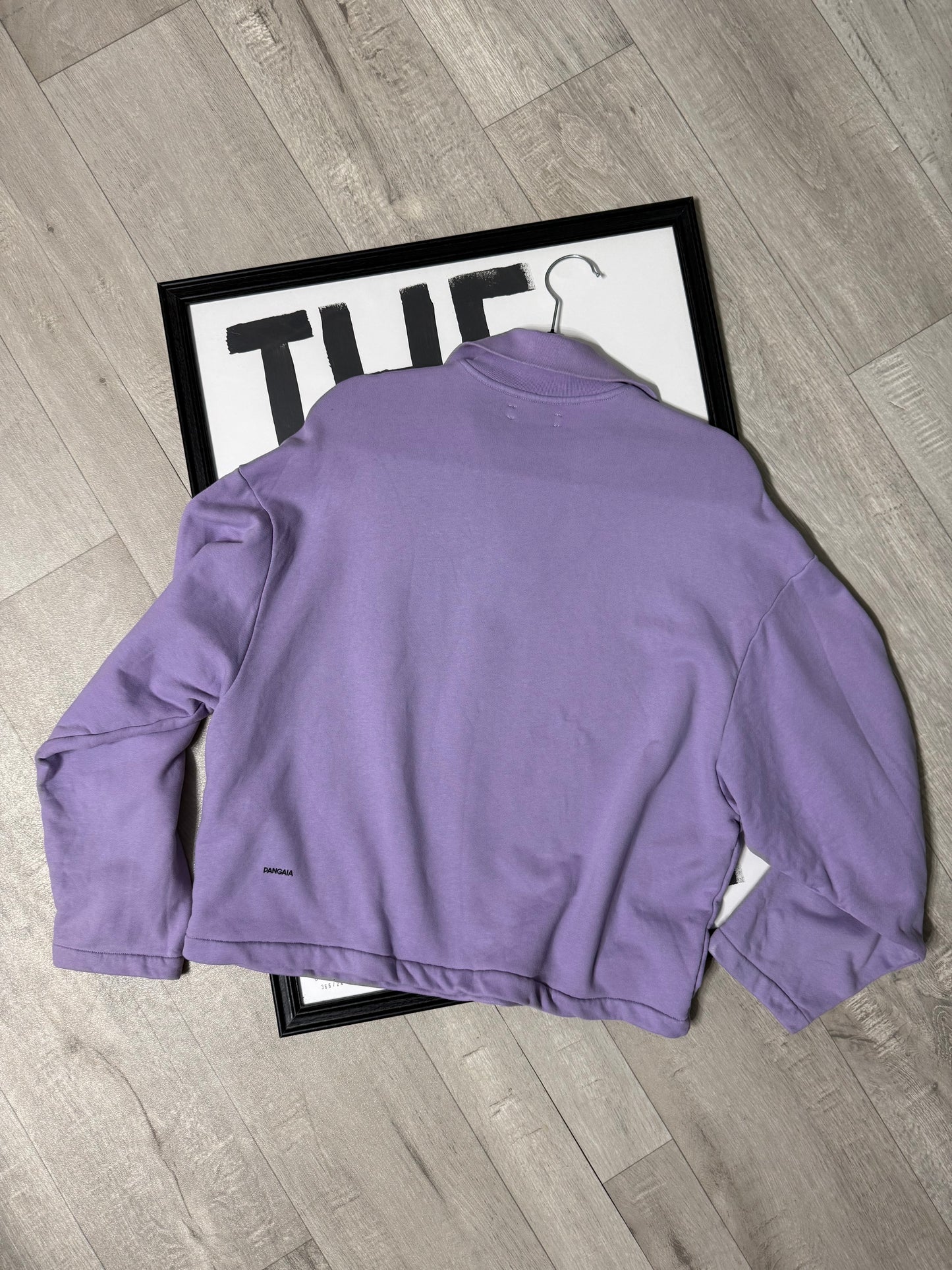 Felpa zip malva Pangaia