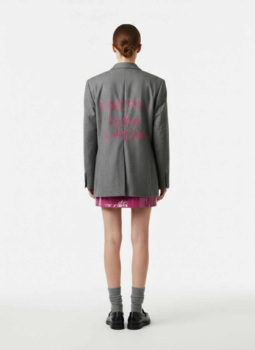 Blazer ‘I hate you’ Sacré-Cœur