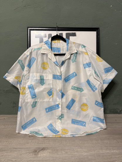 Camicia fantasia Road Signs