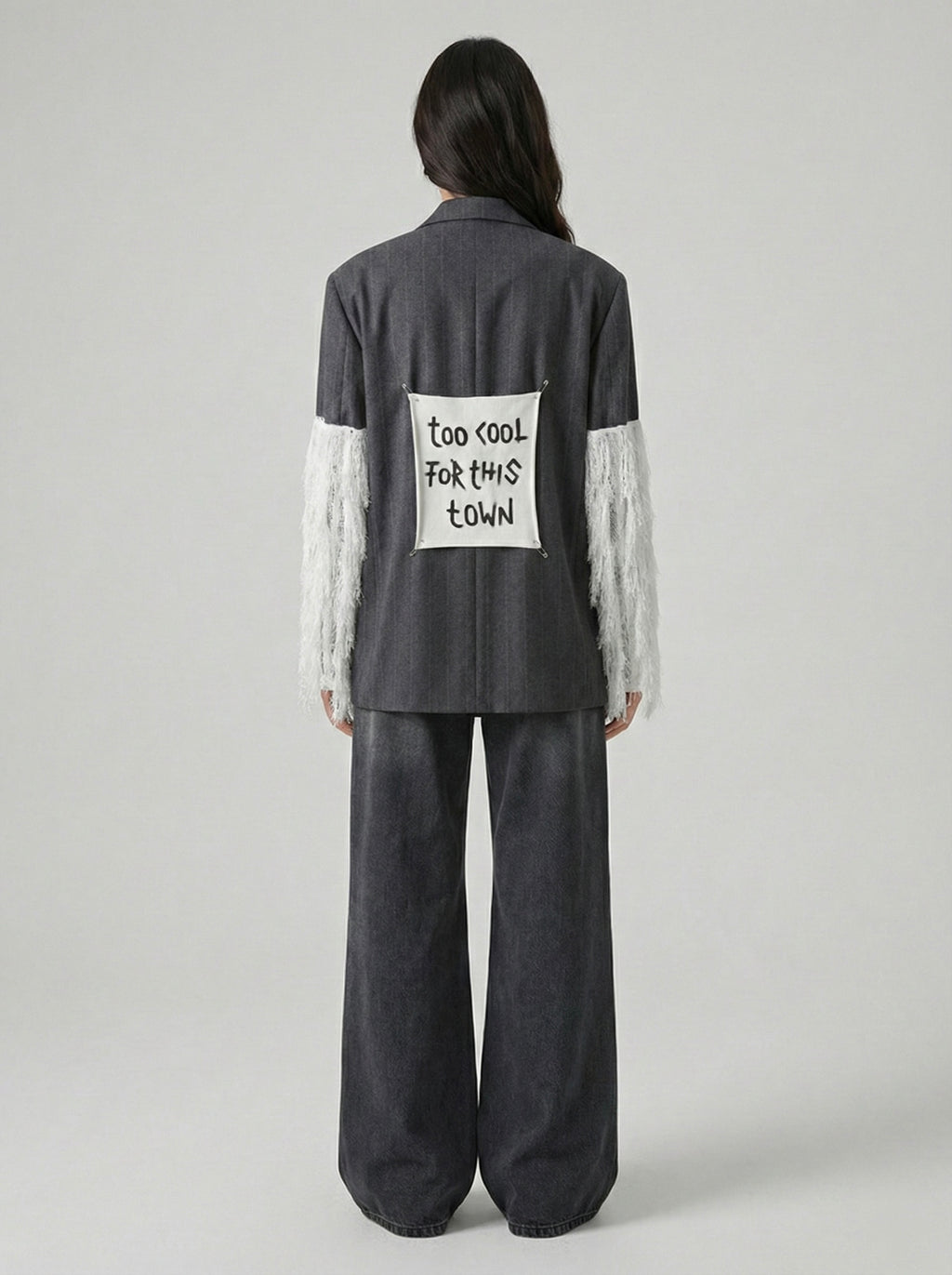 Blazer vintage ‘Too cool’ customized