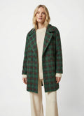 Cappotto vintage doppiopetto tartan