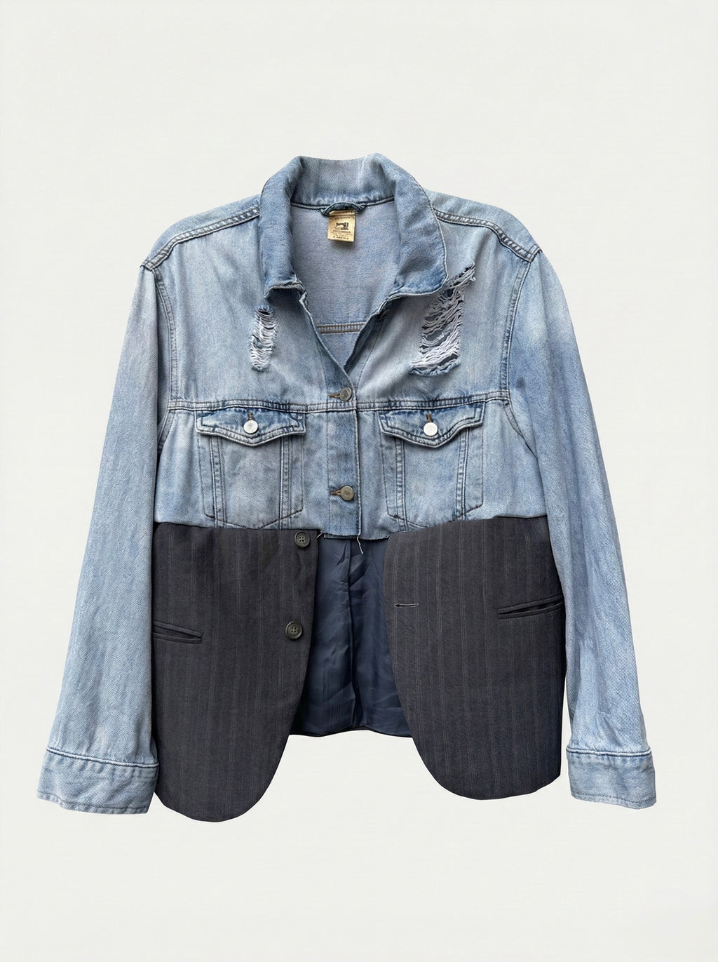 Blazer denim ‘Hybrid’ handmade