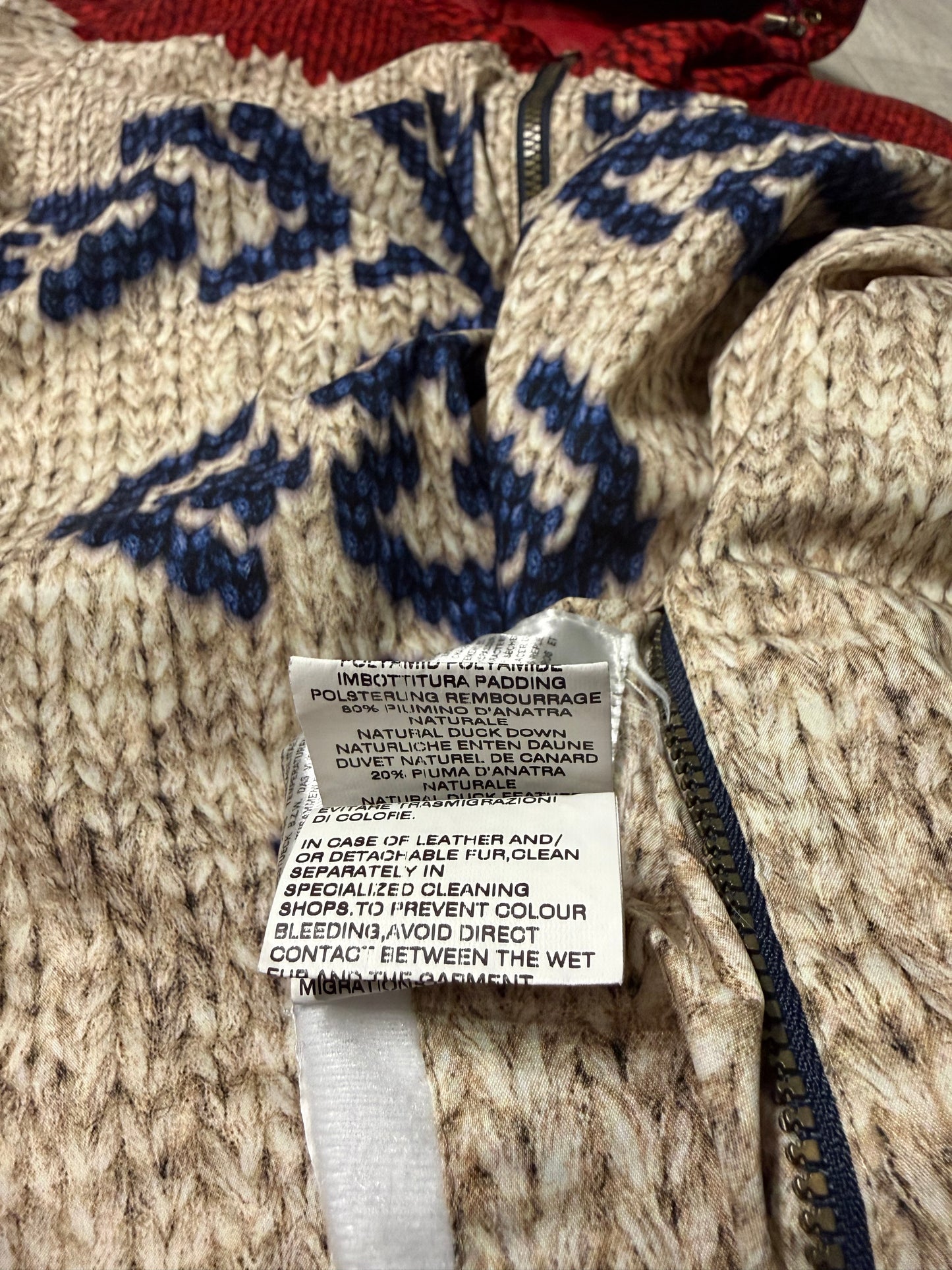 Piumino reversibile Colmar