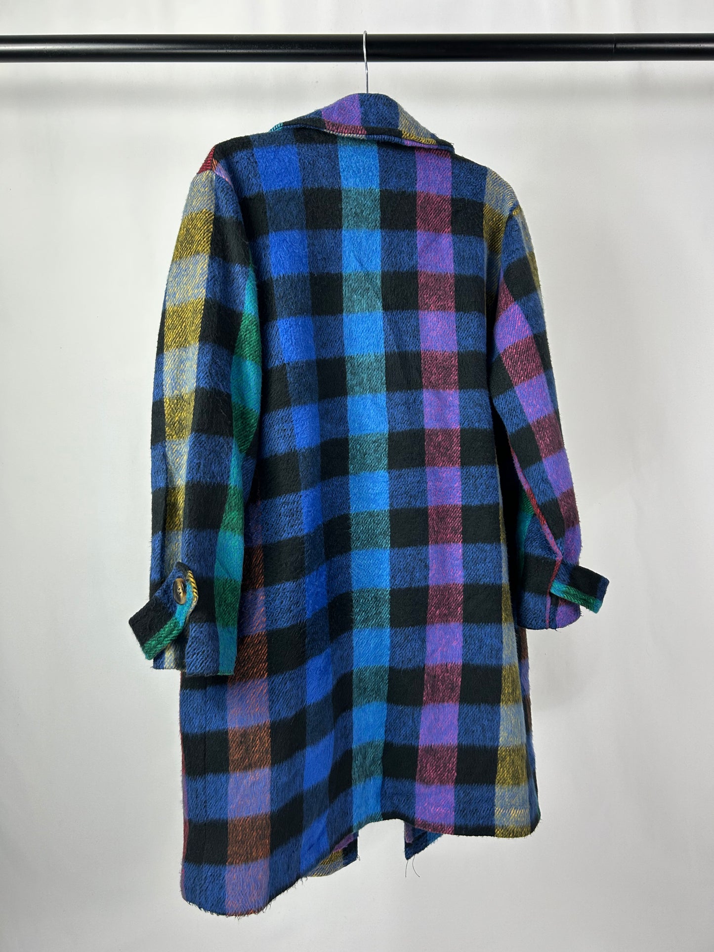 Cappotto tartan multicolor tg.M