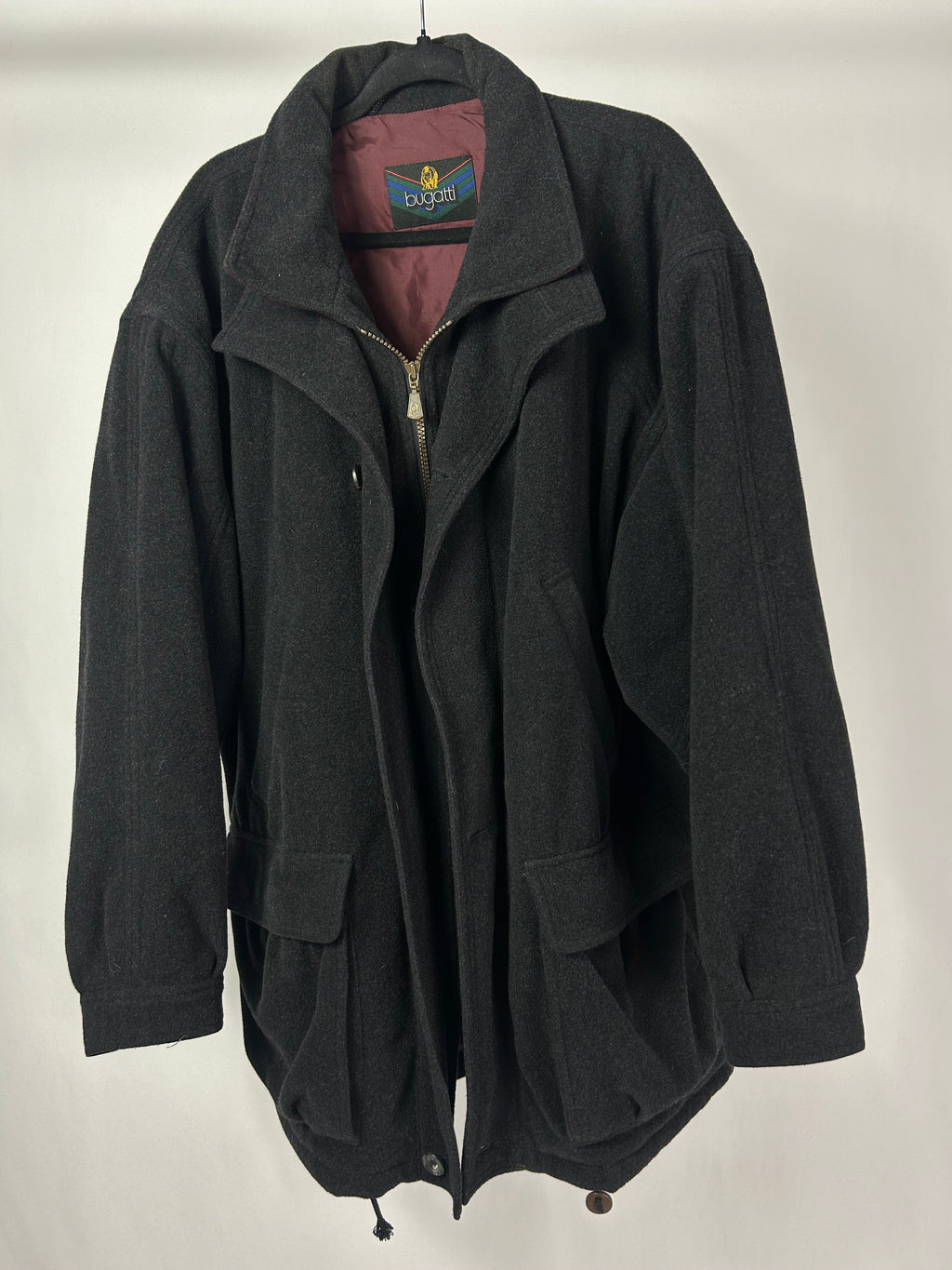 Cappotto lana vergine Bugatti tg.XL