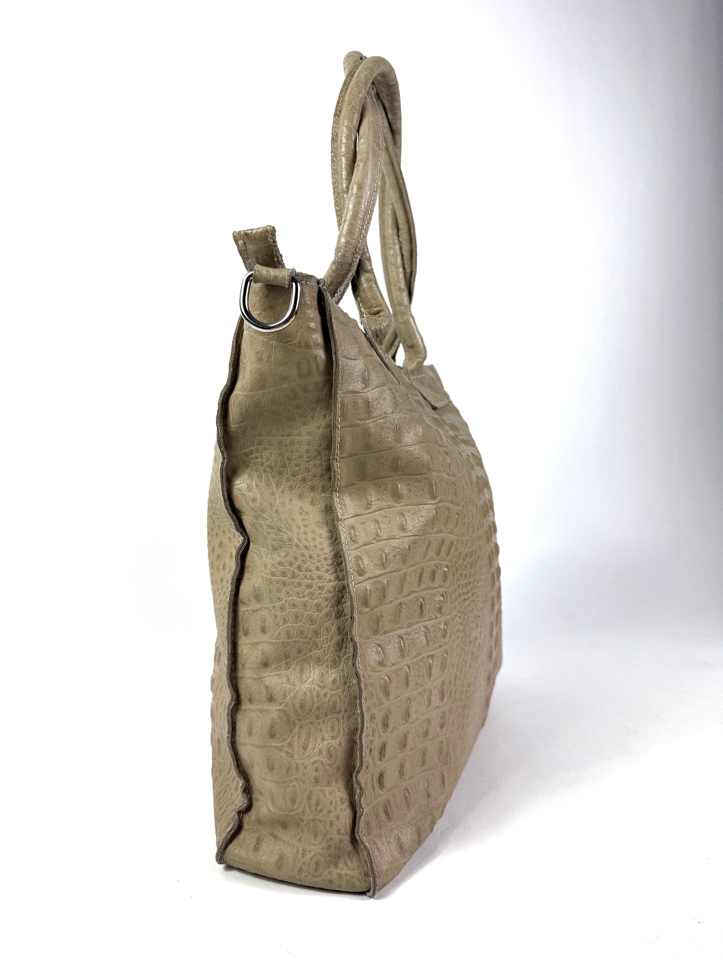 Shopper in pelle