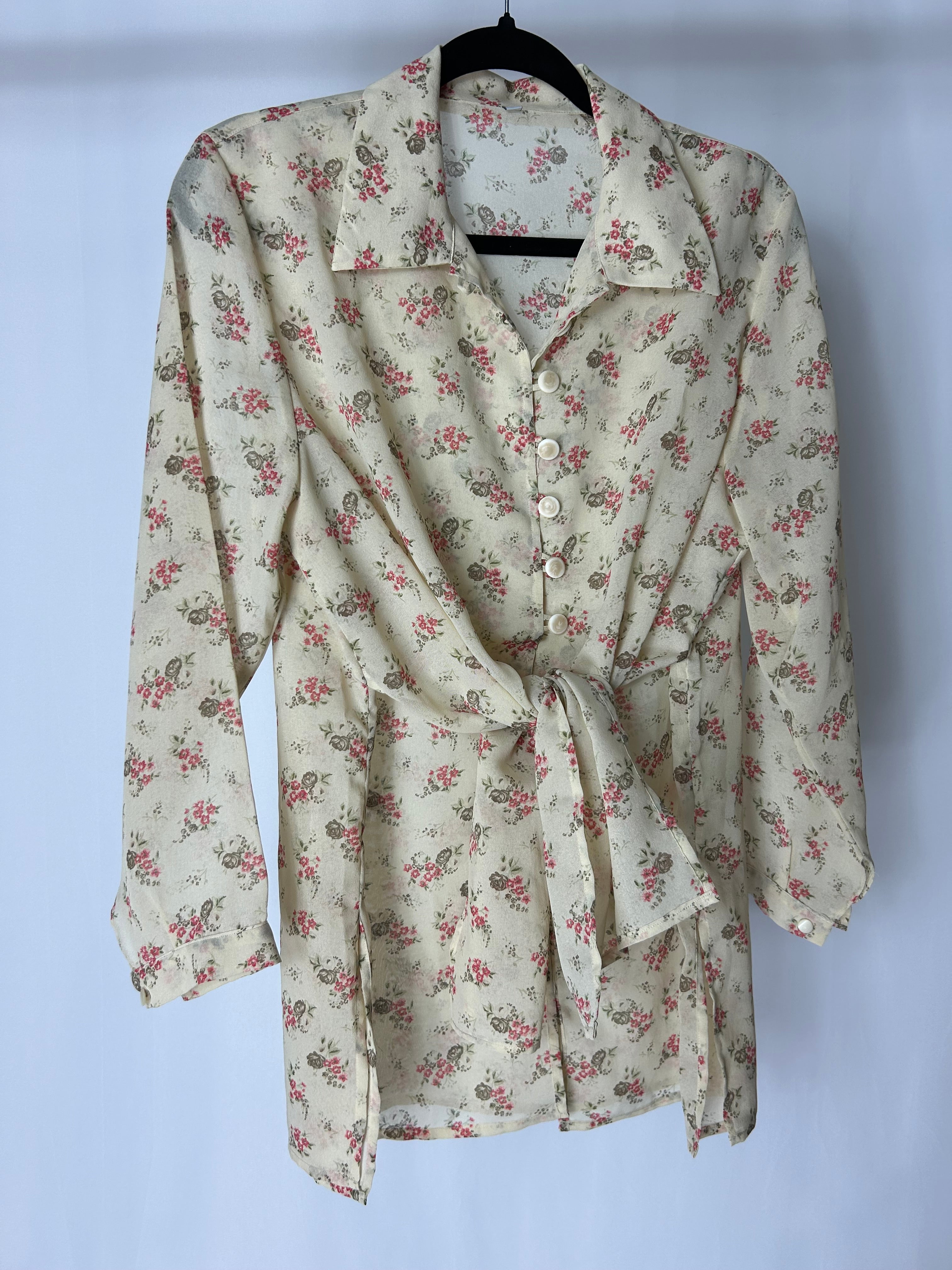 Camicia fantasia fiorata S