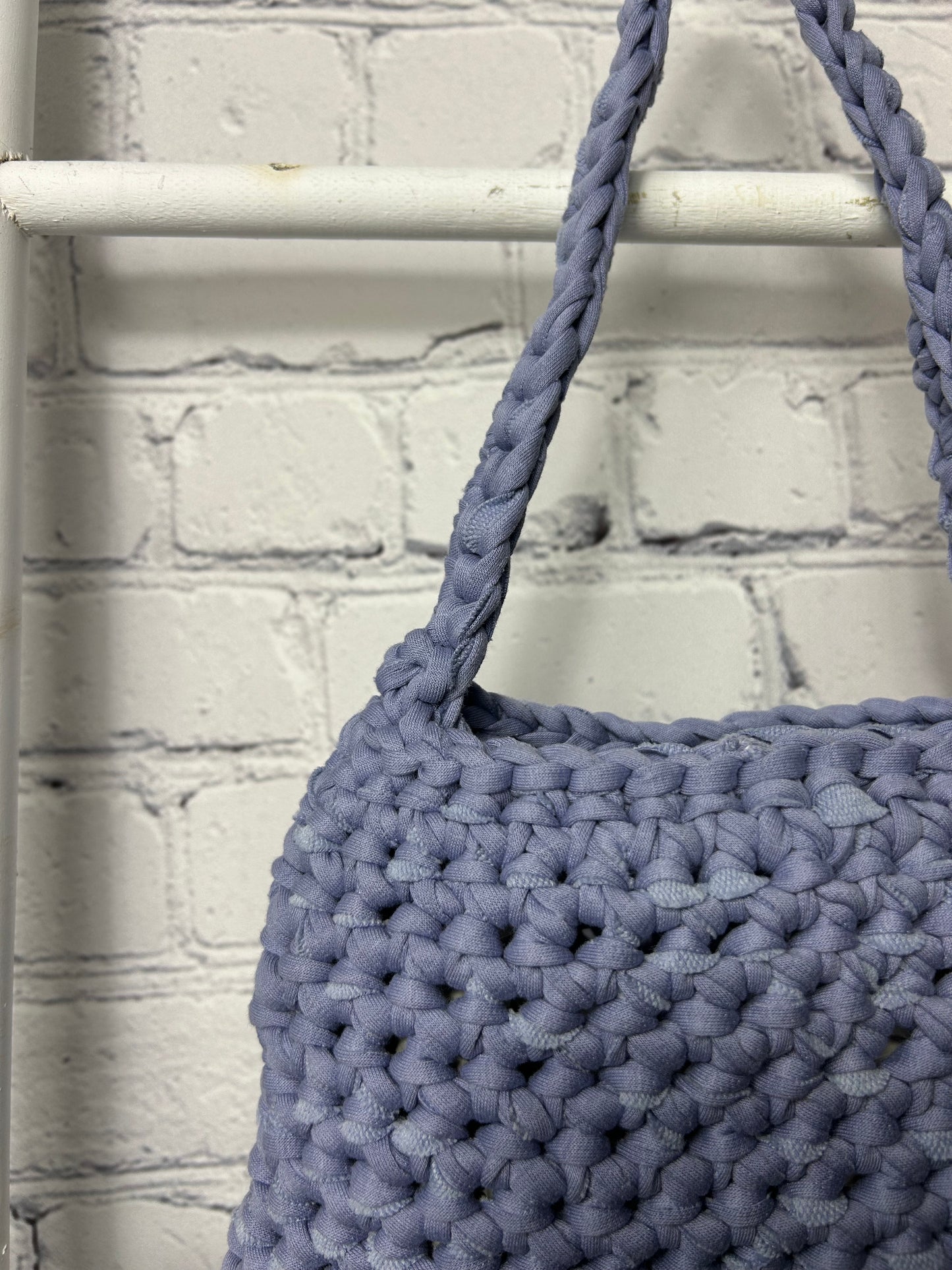 Lavender crochet Minibag