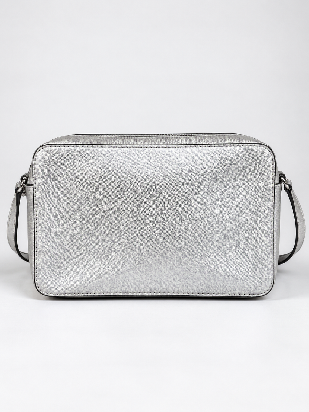 Borsa Michael Kors Crossbody Argento con Borchie