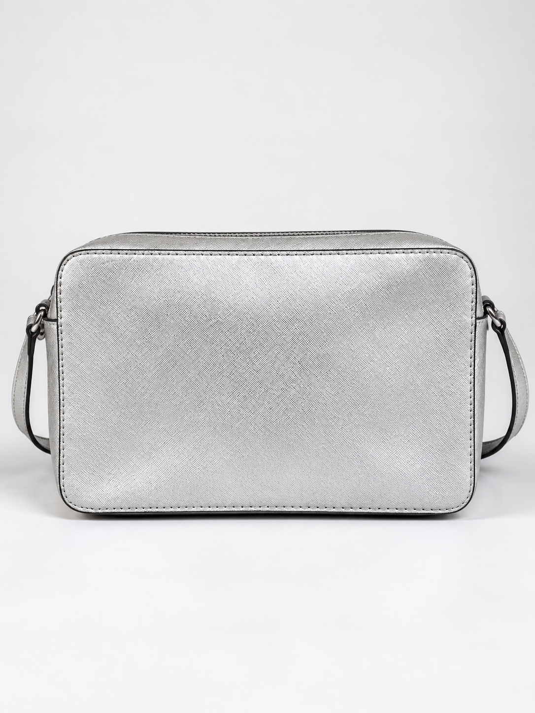 Borsa Michael Kors Crossbody Argento con Borchie