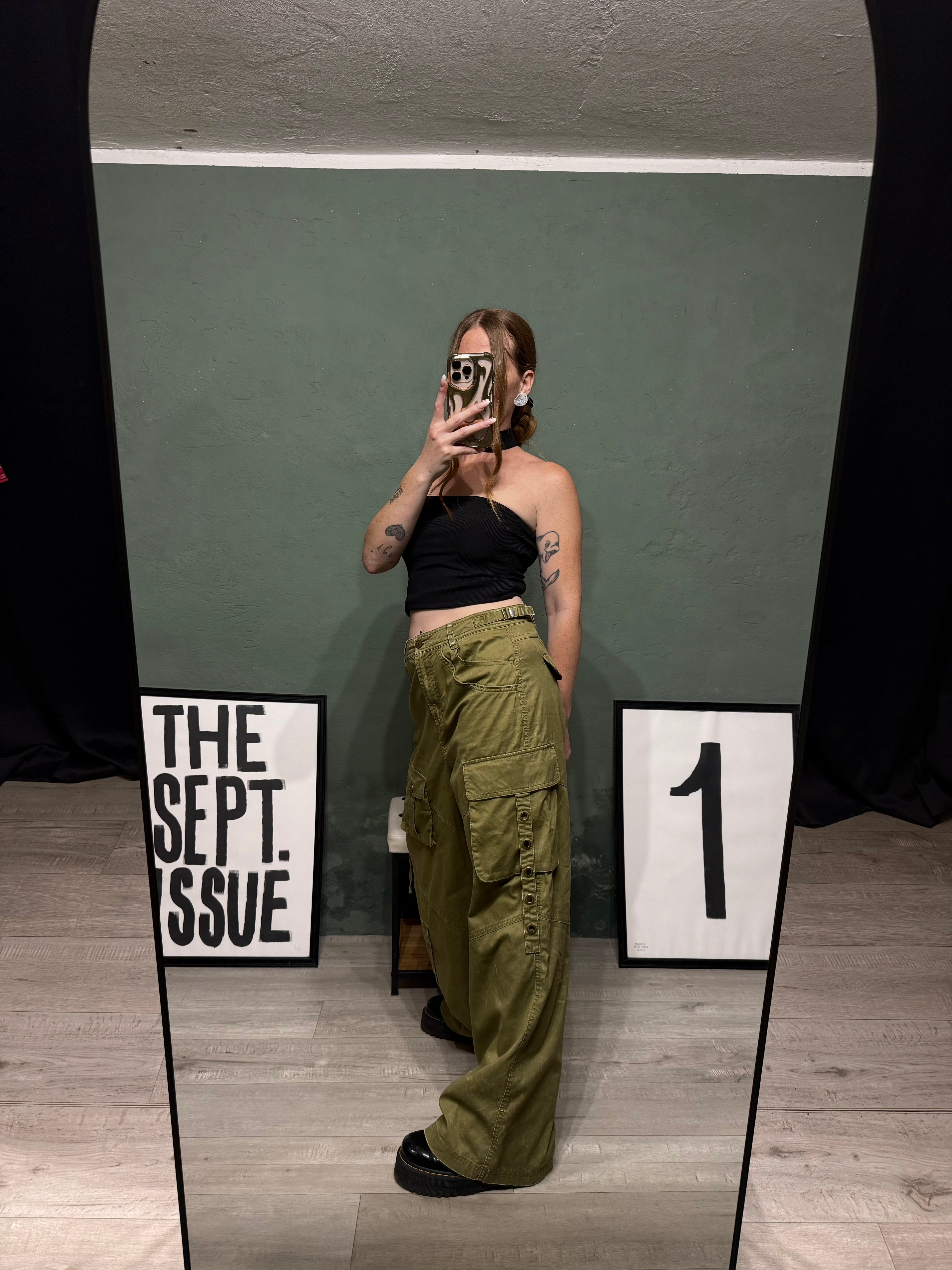 Pantalone baggy cargo ONLY