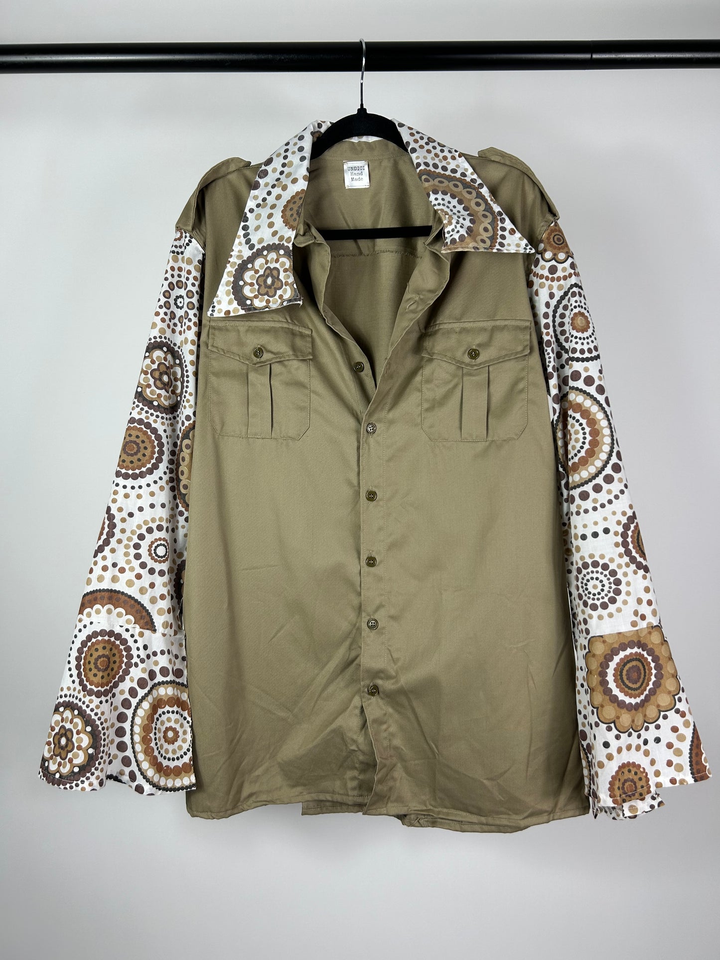 Giacca camicia handmade ‘80s tg.L