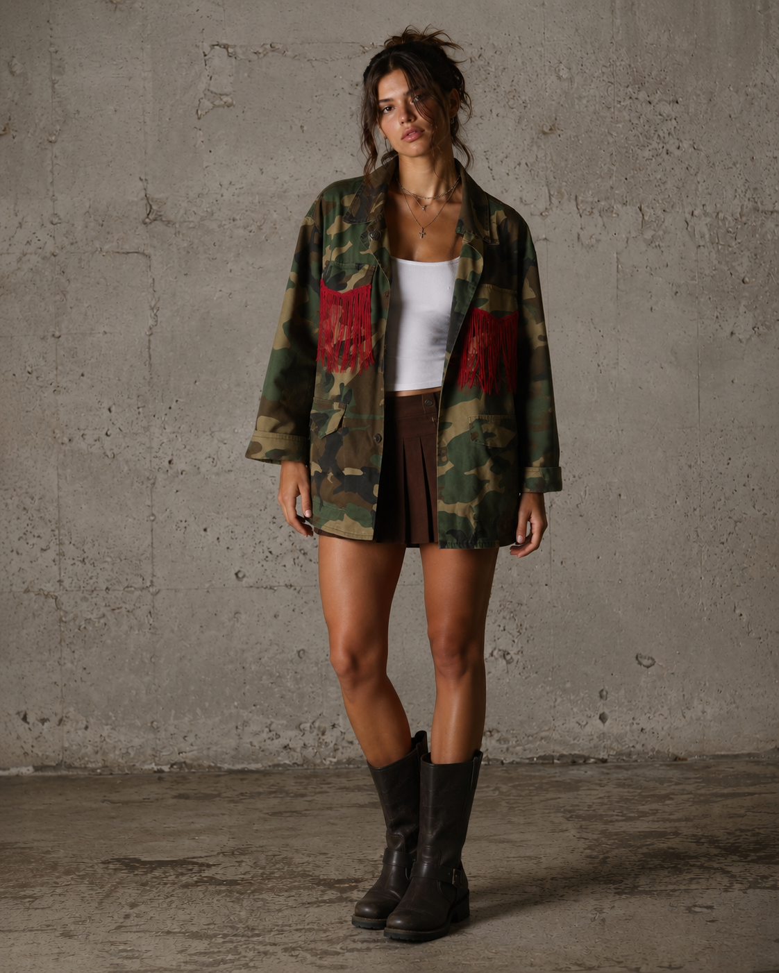 Giacca militare ‘Mickey e Minnie’