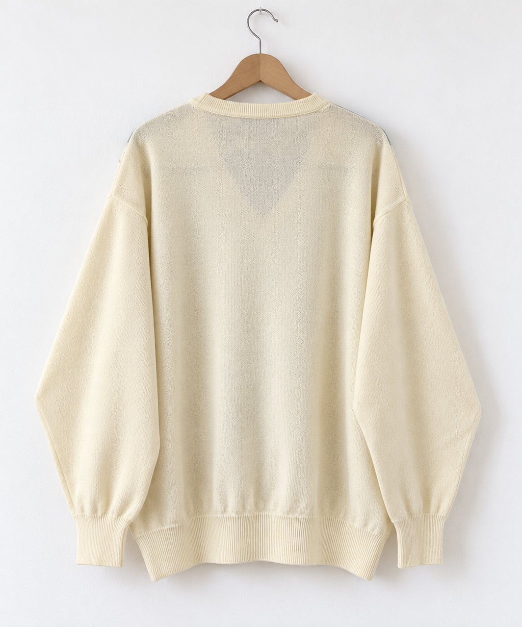 Maglione Vintage Argyle in Lambswool