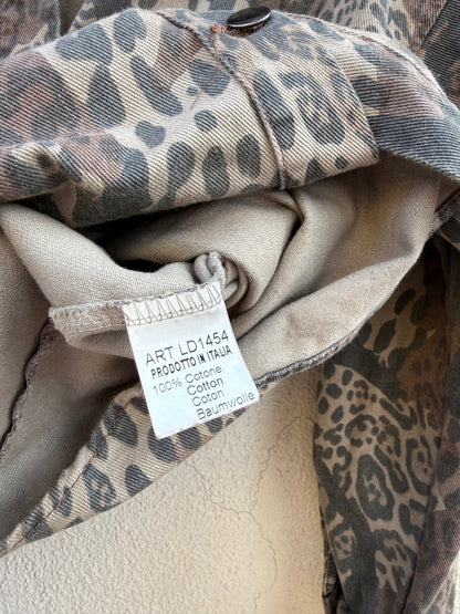 Giacca denim maculata ‘Too cool’