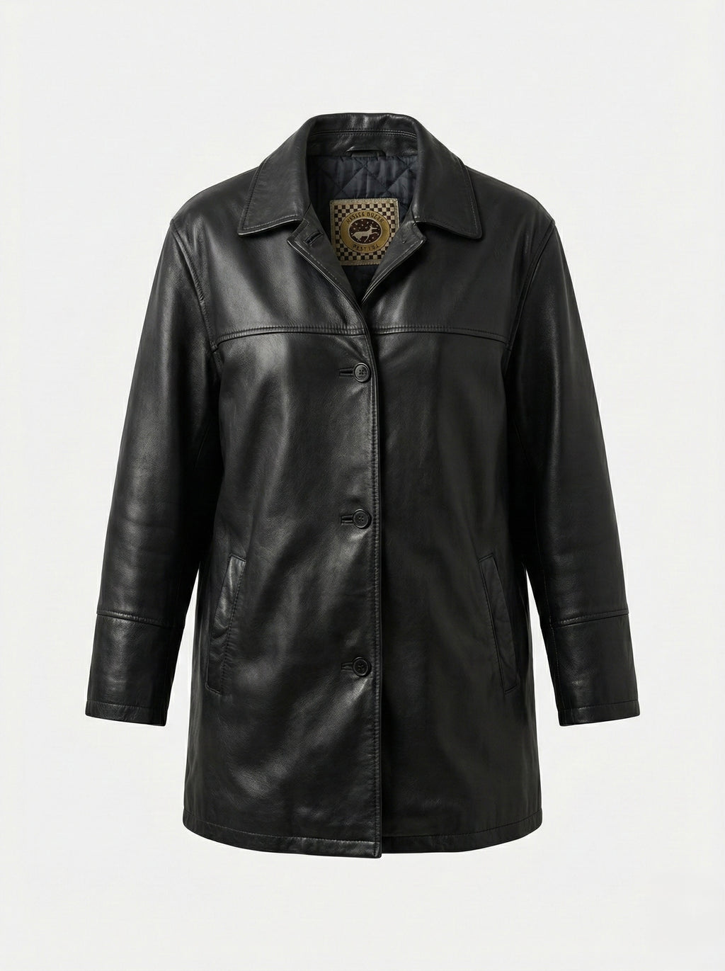 Giacca in pelle ‘Sorry mama’