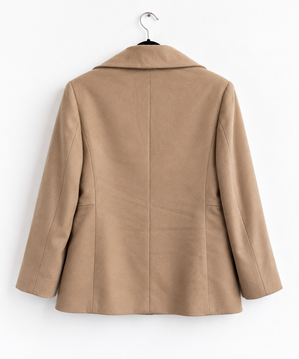 Blazer monopetto vintage 100% cashmere