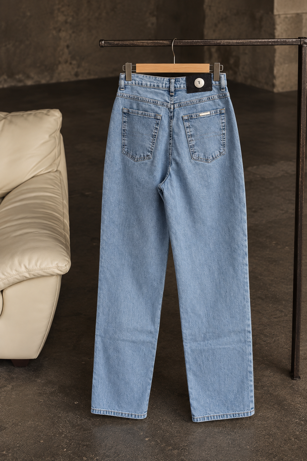 Jeans straight vintage Trussardi
