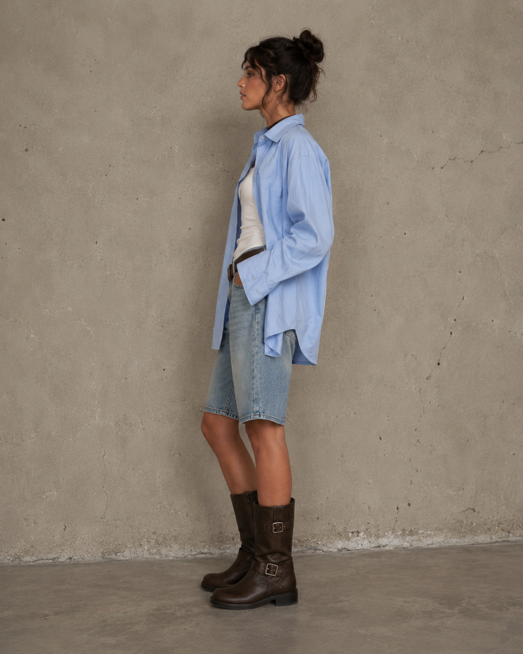 Camicia ‘good vibes only’ upcycling