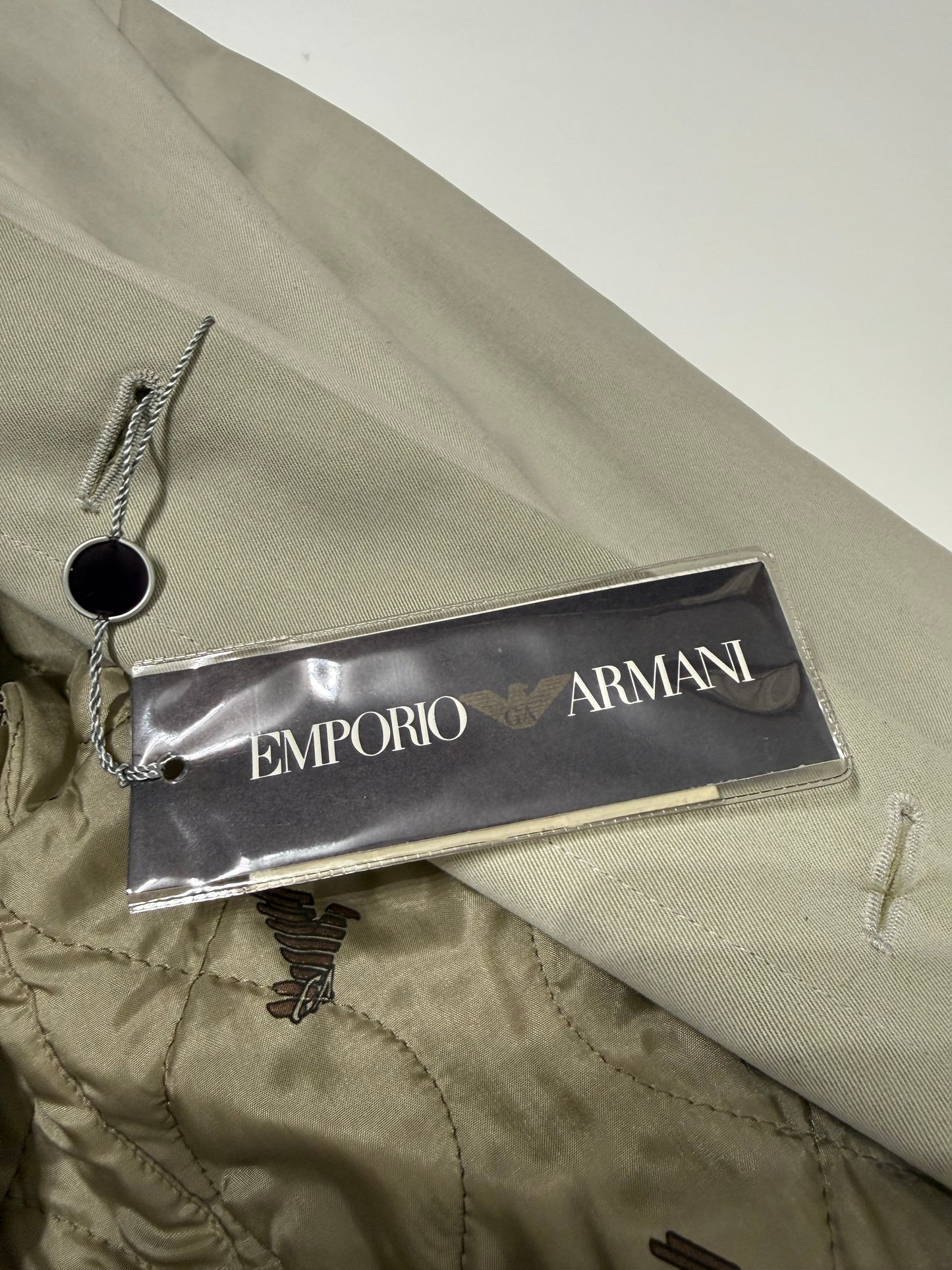Cappotto impermeabile Emporio Armani