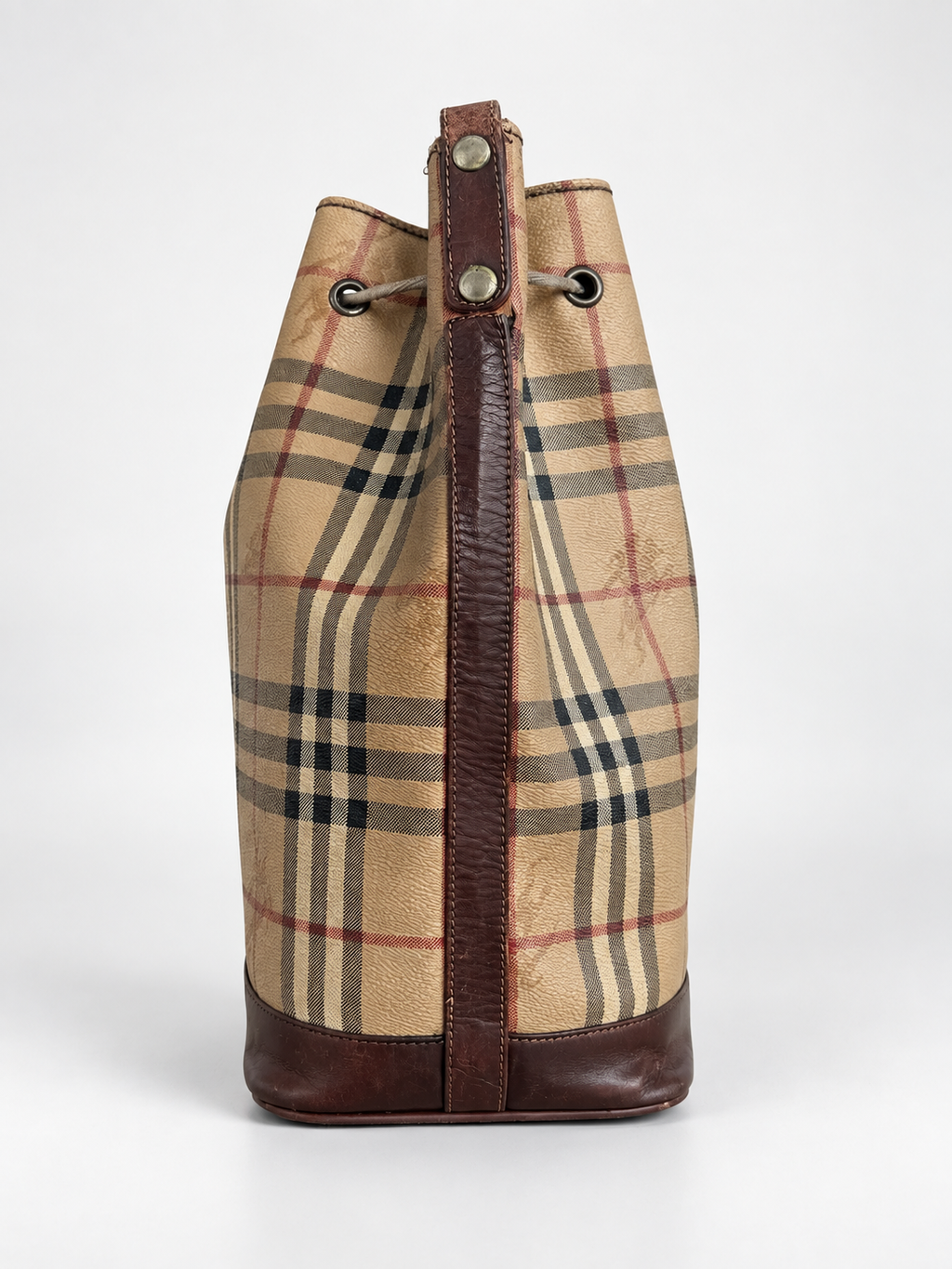 Borsa a secchiello vintage check  Burberrys
